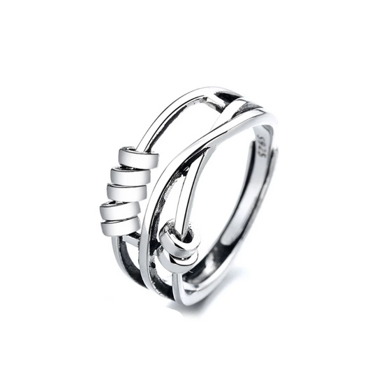 Unisex Ring Modern Design Verstelbaar