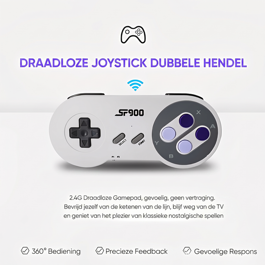 Retro Gameconsole voor Kinderen met 926 Spellen