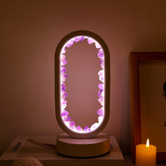 Amethist Kalmte Lamp voor Thuisdecoratie 3