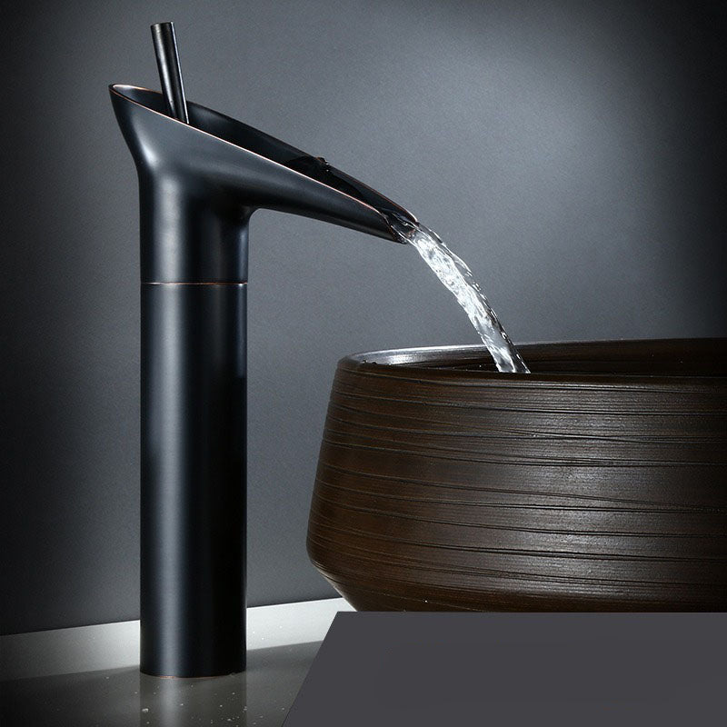 Antieke Badkamerkraan Waterval Mengkraan voor Wastafel 6