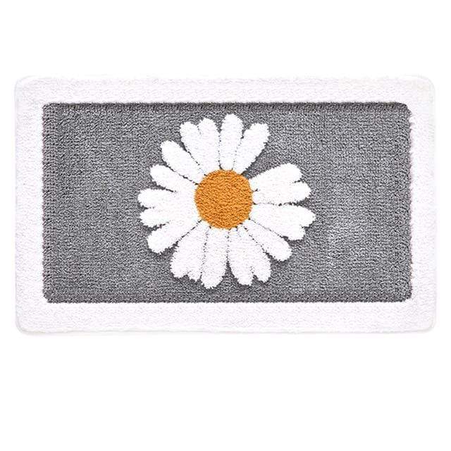 Badkamer Antislipmat met Madeliefjespatroon 9