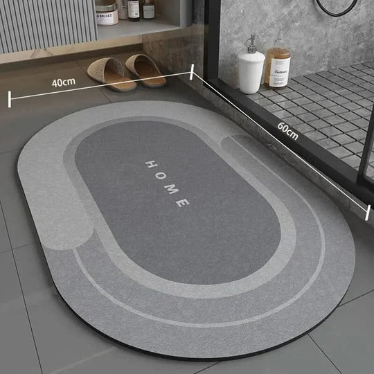 Badkamermat Antislip Modern en Absorberend voor Badkamer en Entree 12