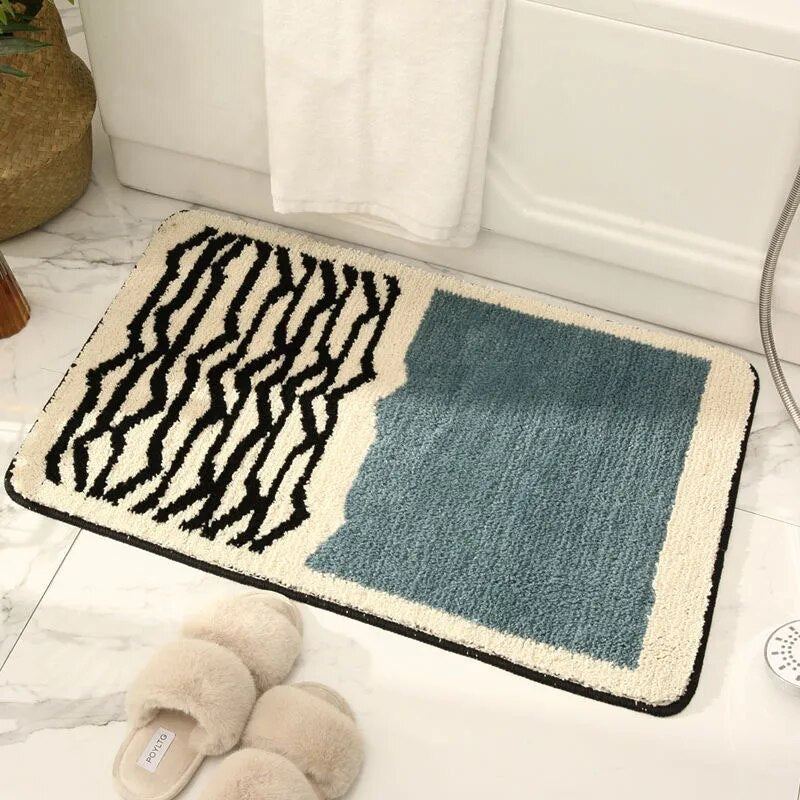 Badmat Scandinavische Stijl Abstract Design 2