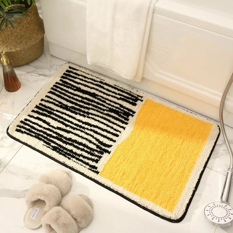 Badmat Scandinavische Stijl Abstract Design 3