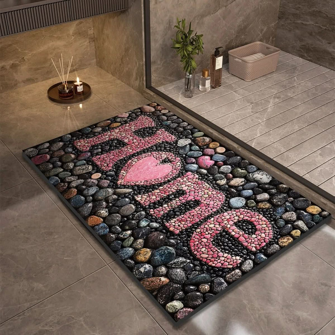 Badmat voor Badkamer en Keuken met Antislip Design 16