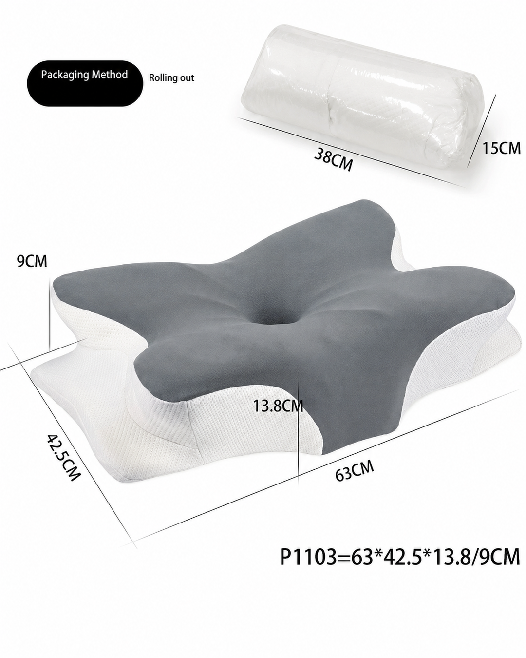 Ergonomisch Kussen voor Comfortabele Nachtrust