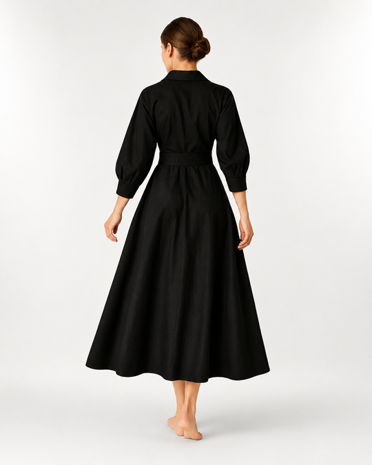 Dames Lange Maxi Jurk Elegante Stijl Zachte Stof