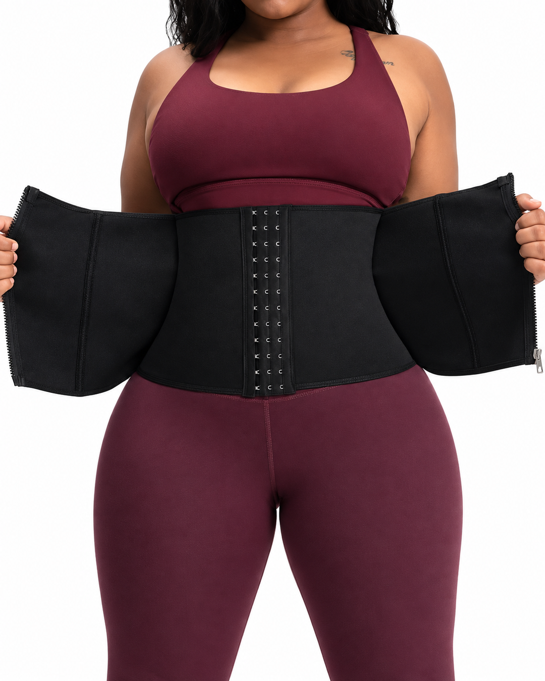 Dames Corset met Ritssluiting en Verstelbare Gespen