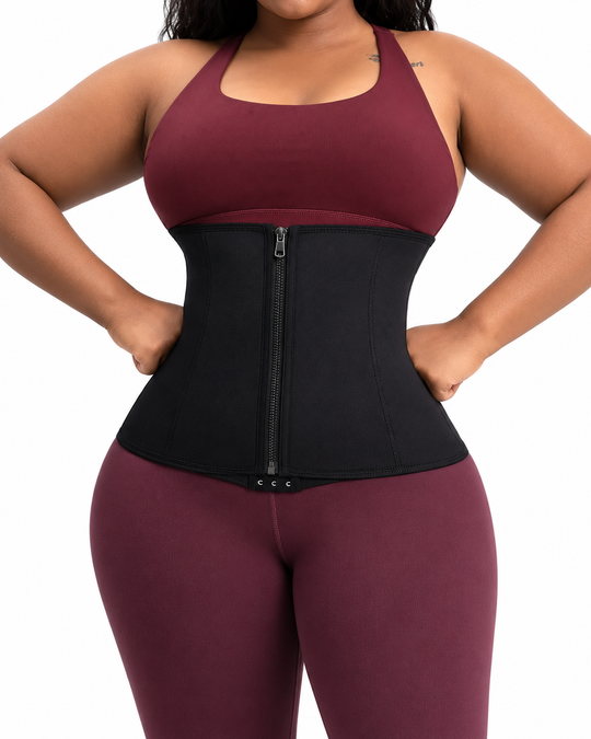Dames Corset met Ritssluiting en Verstelbare Gespen