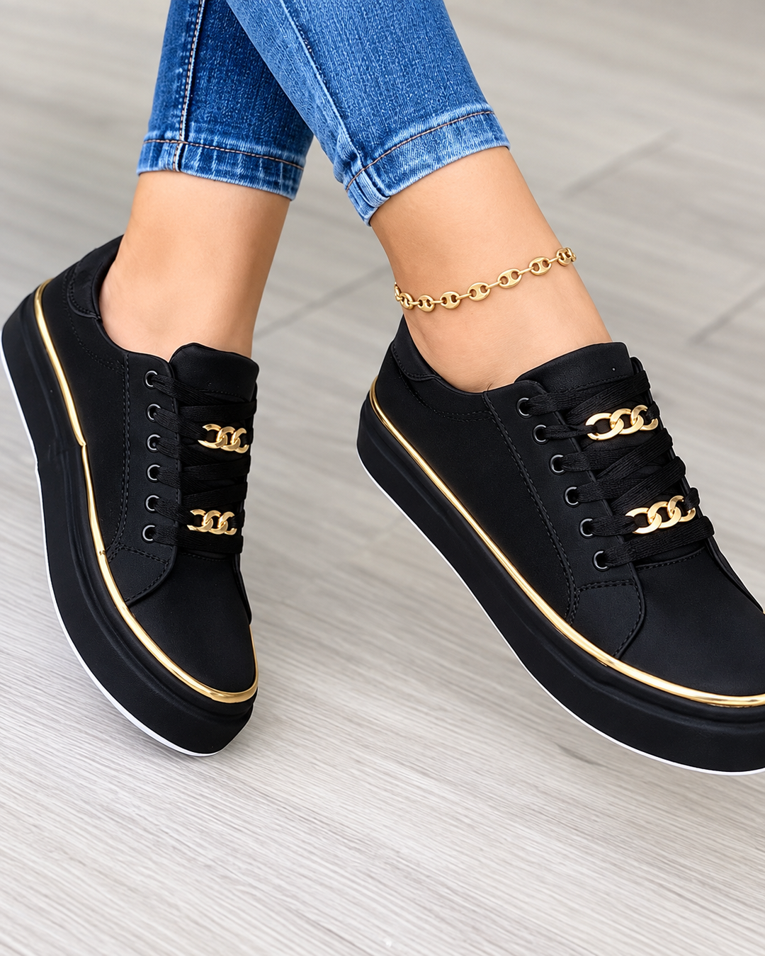 Dames Sneakers Comfortabel Design Flexibele Zool