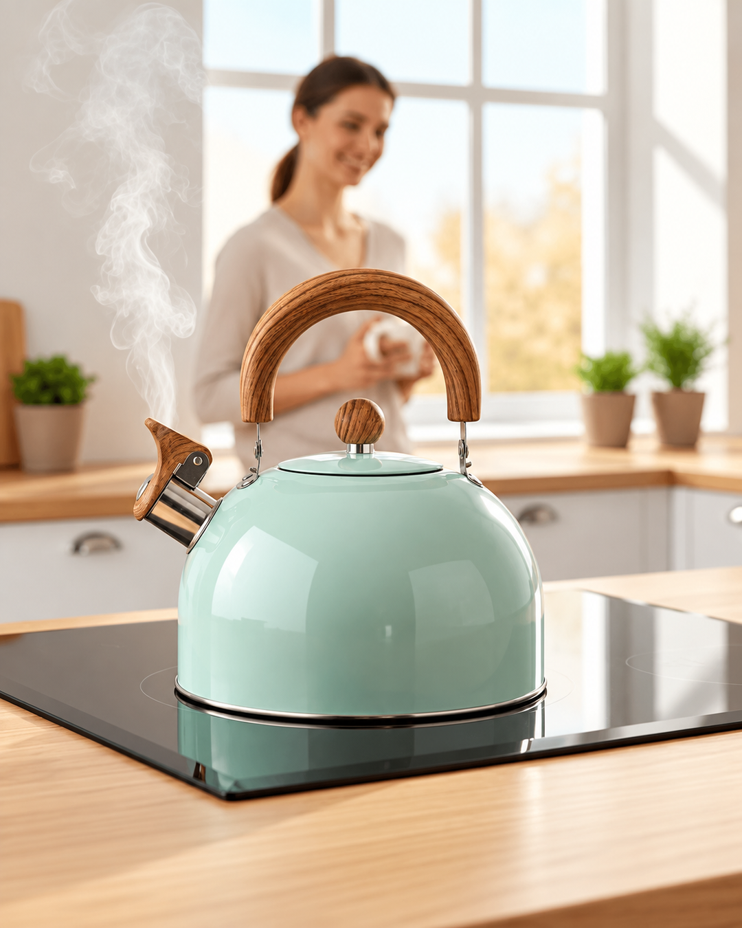 Klassieke Fluitketel 3 Liter met Modern Design