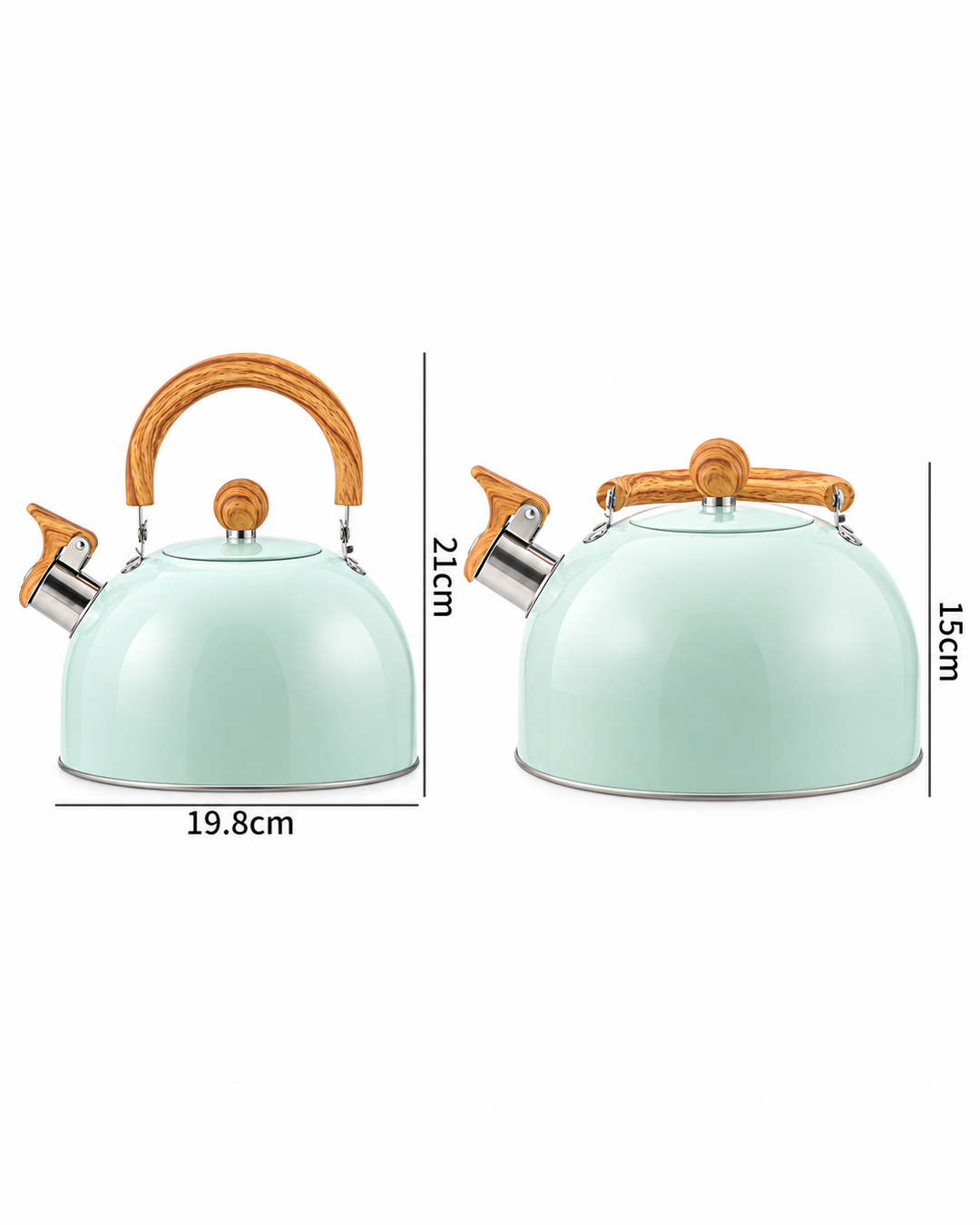 Klassieke Fluitketel 3 Liter met Modern Design