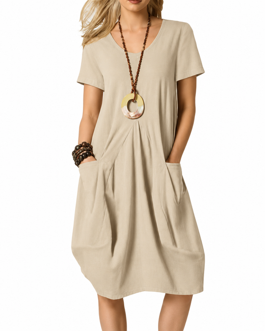 Vrouwen Knielanges Jurk Modern Ademend