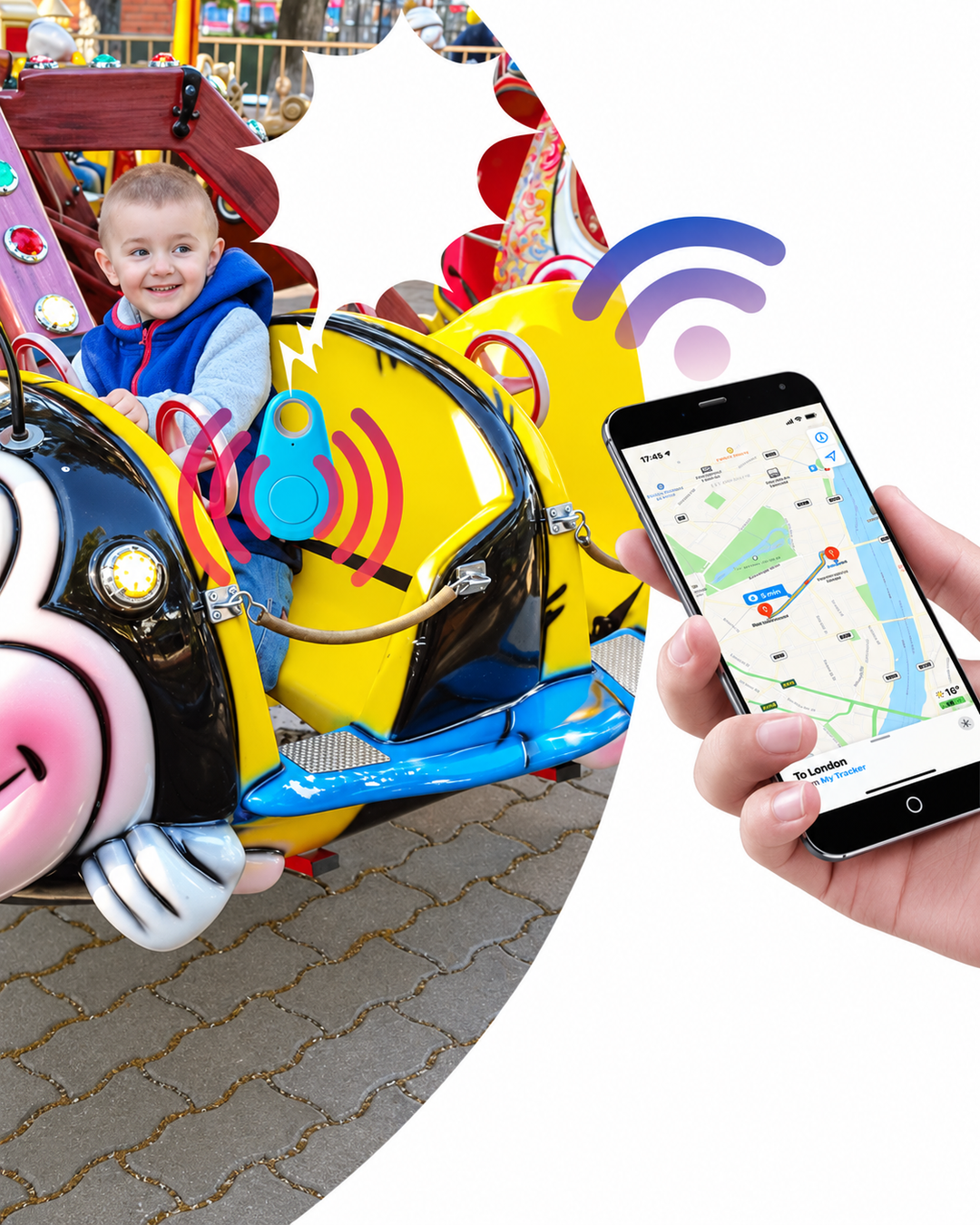GPS Tracker Voor Honden Lichtgewicht Met Realtime Locatietracking