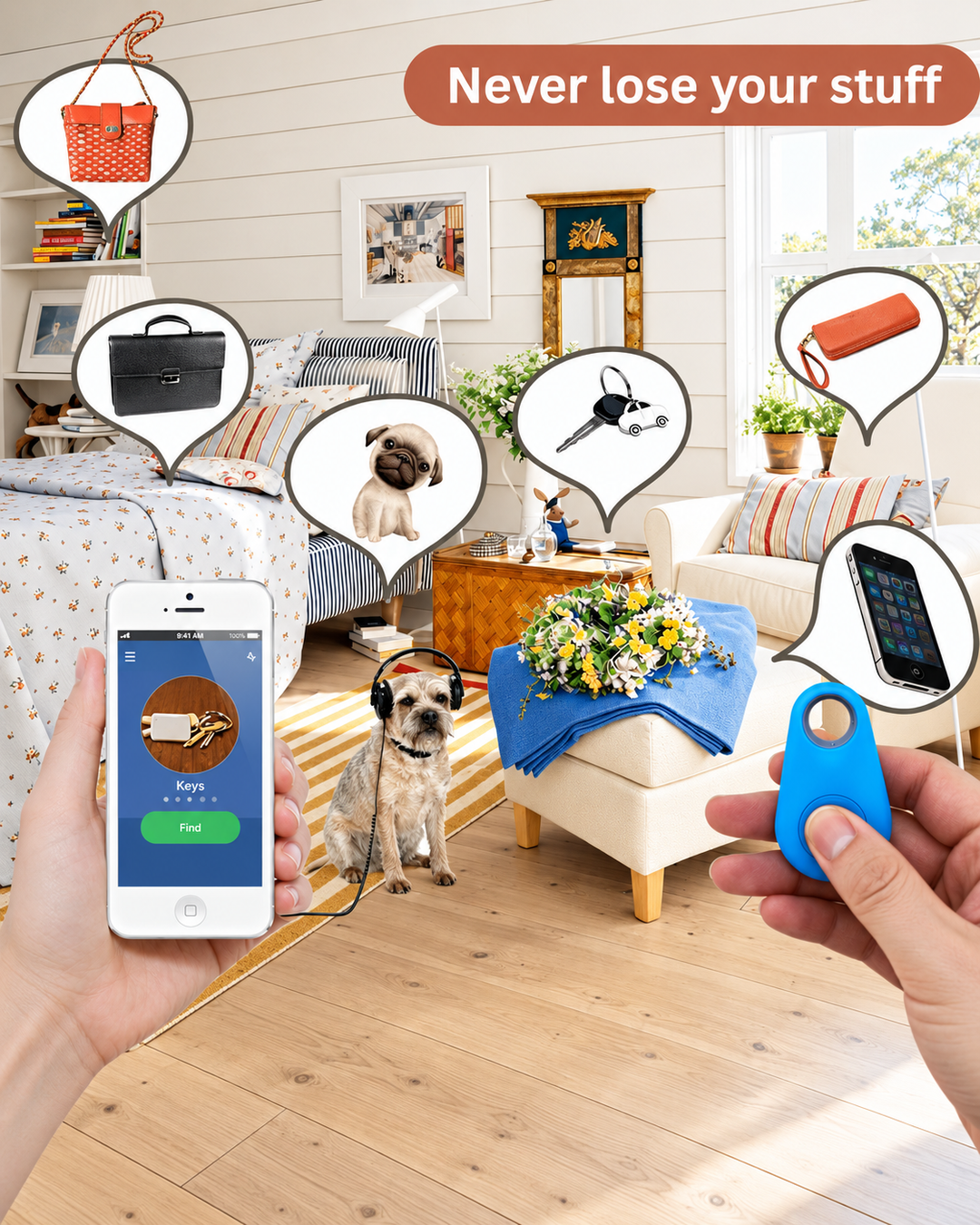 GPS Tracker Voor Honden Lichtgewicht Met Realtime Locatietracking