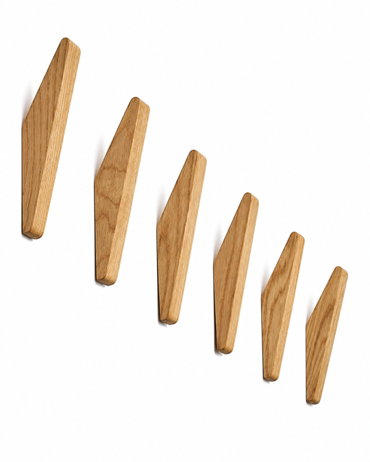 Set van 6 Wandhaken Scandinavisch Design