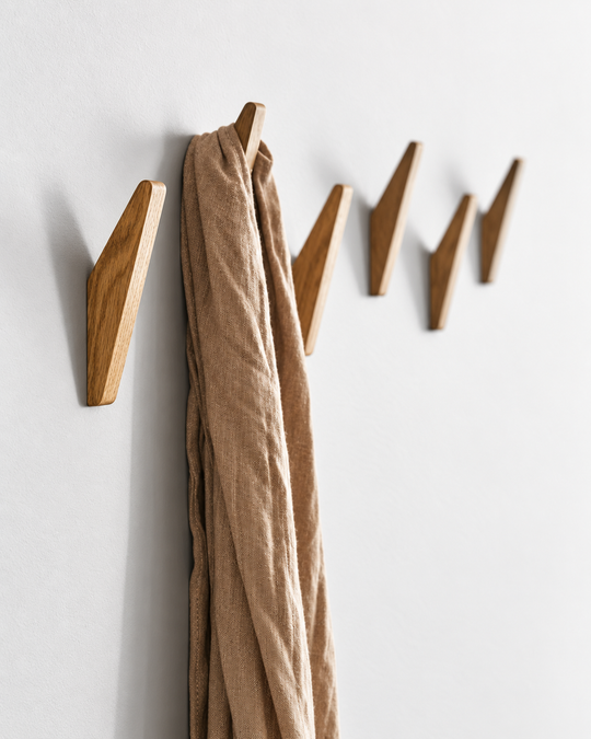 Set van 6 Wandhaken Scandinavisch Design