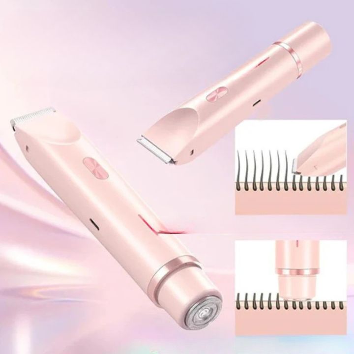 Dames 2-in-1 Gezichts- en Lichaamstrimmer 1