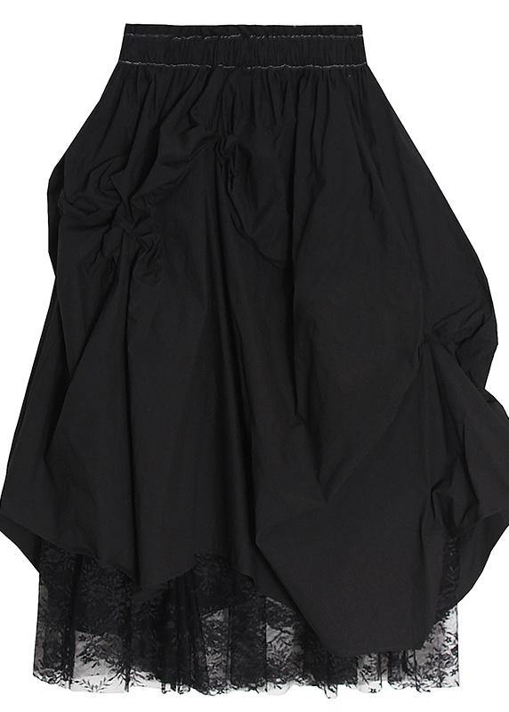 Dames Asymmetrische Zomerrok Patchwork Stijl 4
