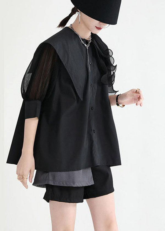 Dames Blouse Asymmetrisch Ontwerp 2