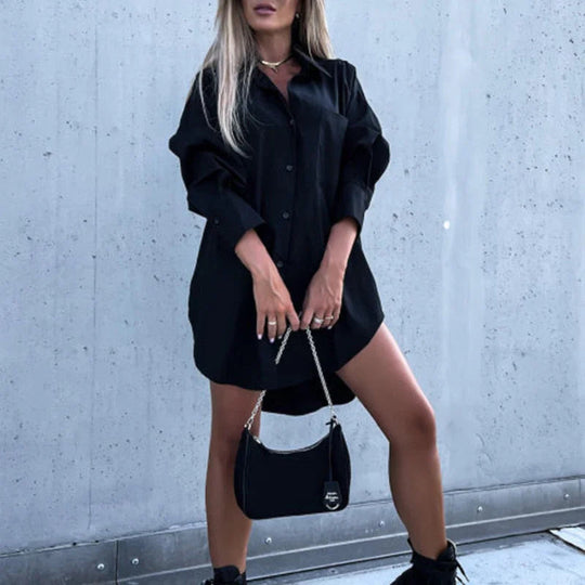 Dames Blouse Oversized Casual Chic 1