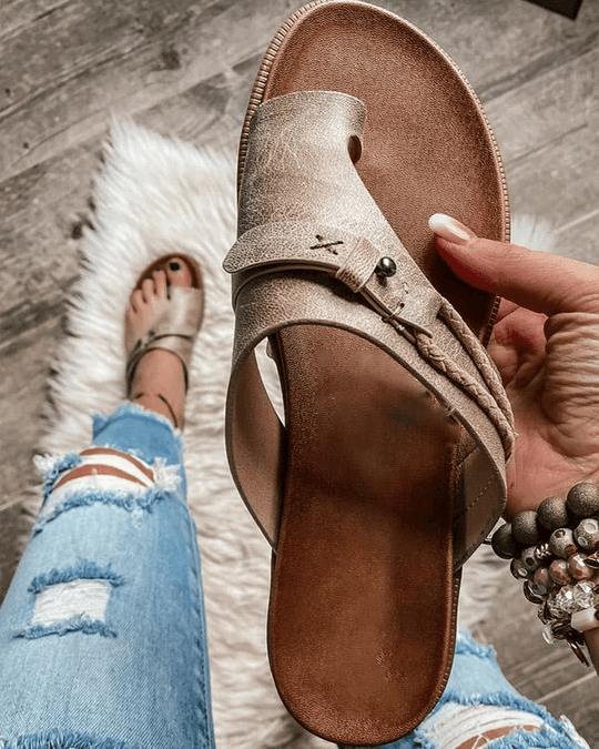 Dames Comfortsandalen met Verstelbare Riemen en Anatomisch Voetbed 3