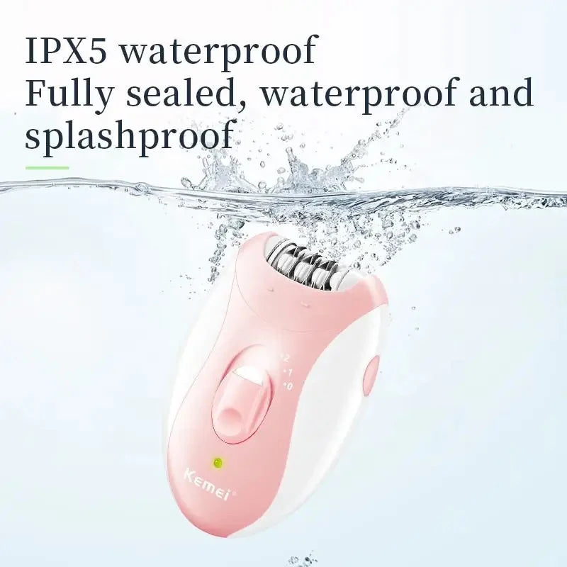 Dames Epilator Oplaadbaar voor Gezicht en Lichaam 4