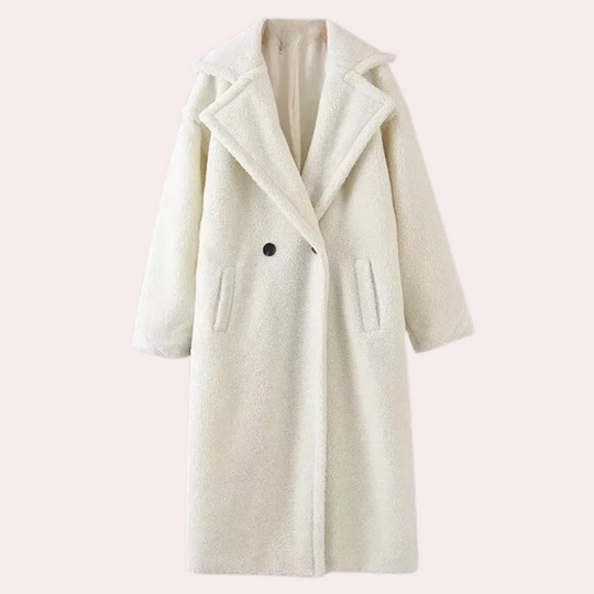 Dames Fluffy Frak Losse Pasvorm Comfortabel en Trendy 3