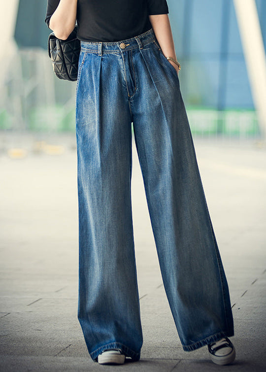 Dames Hoge Taille Broek Met Wijde Pijpen 2