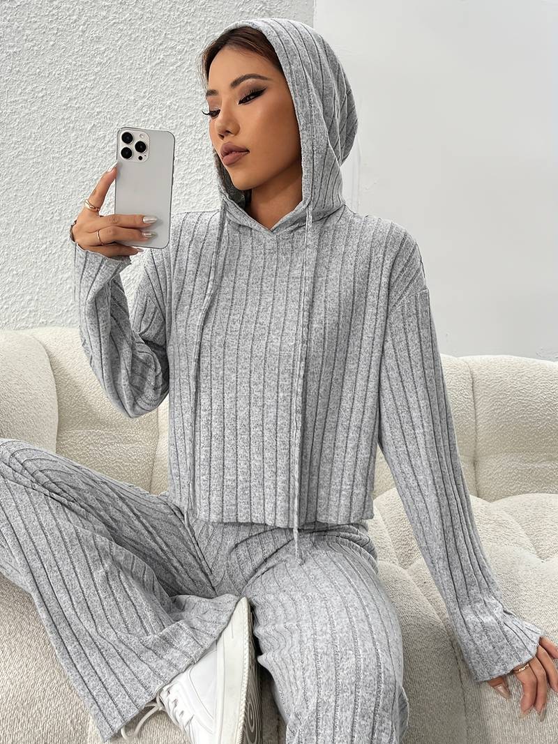 Dames Hoodie Casual Comfort met Verstelbare Trekkoord 4