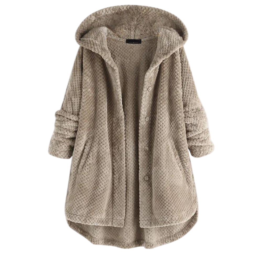 Dames Hoodie Jacket Casual Met Trendy Pasvorm 0