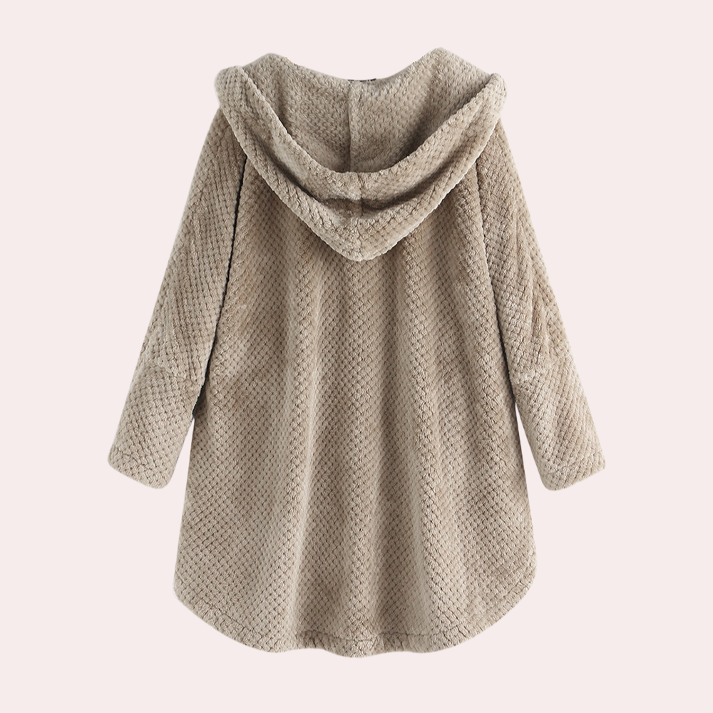 Dames Hoodie Jacket Casual Met Trendy Pasvorm 2