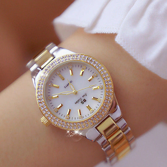 Dames Horloge Met Glanzend Design 1