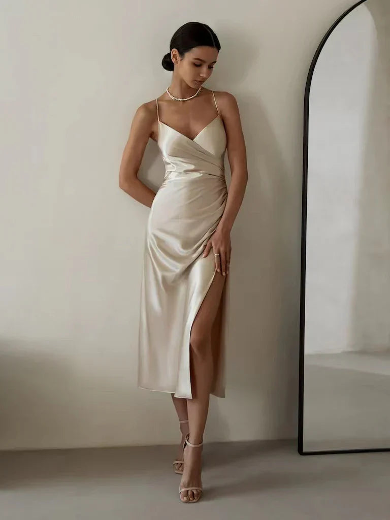 Dames Jurk Strapless Zomerstijl voor Casual en Chique Gelegenheden 2