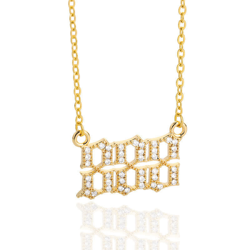 Dames Ketting met Engelnummer Design 11