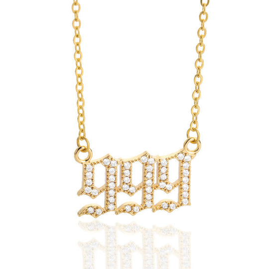 Dames Ketting met Engelnummer Design 16