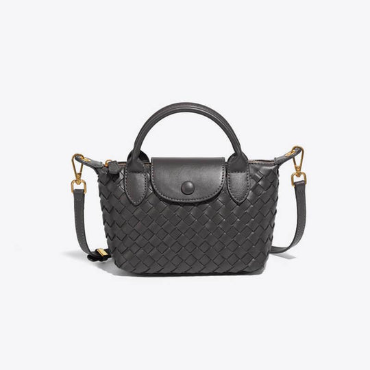 Dames Mini Tas Gevlochten Stijl 12