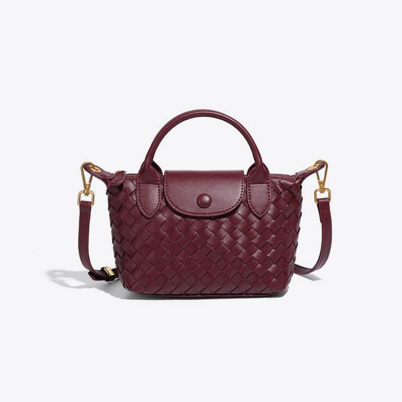Dames Mini Tas Gevlochten Stijl 17