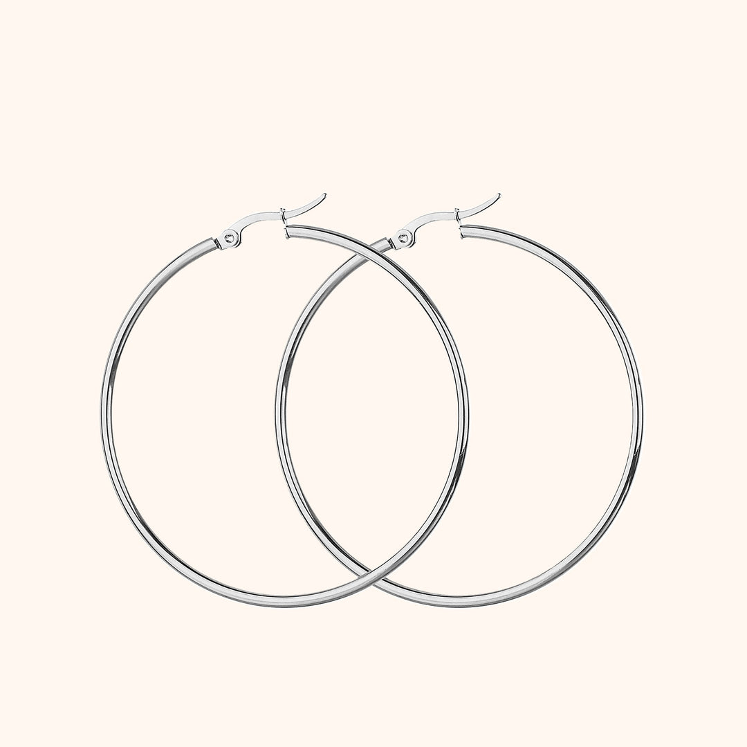 Dames Oorringen Minimalistisch Design 0