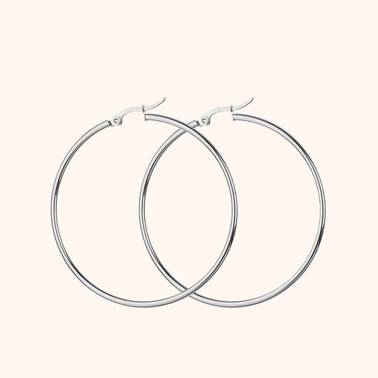 Dames Oorringen Minimalistisch Design 0