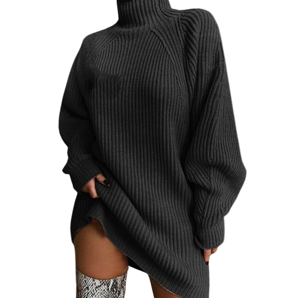Dames Overdimensioneerde Gebreide Trui Casual Comfortabel 5