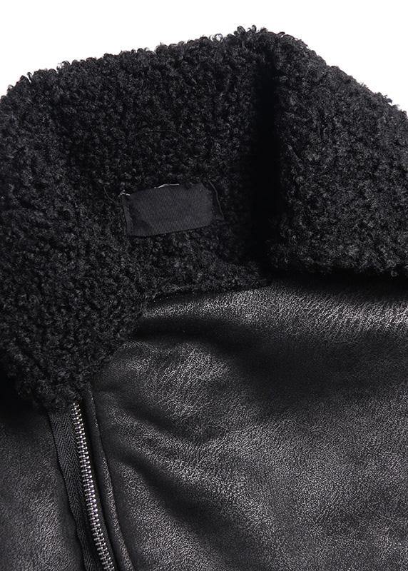 Dames Oversized Lange Jas Met Ritssluiting 4