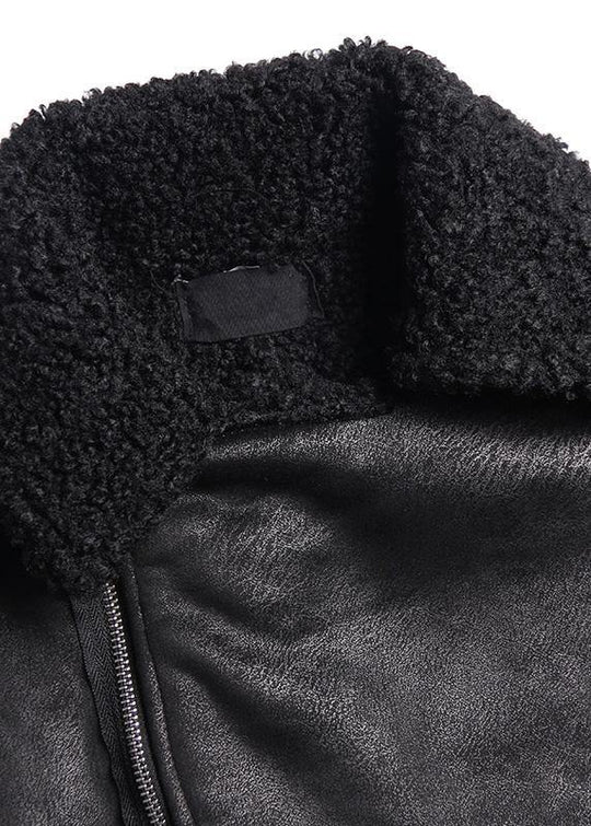 Dames Oversized Lange Jas Met Ritssluiting 4