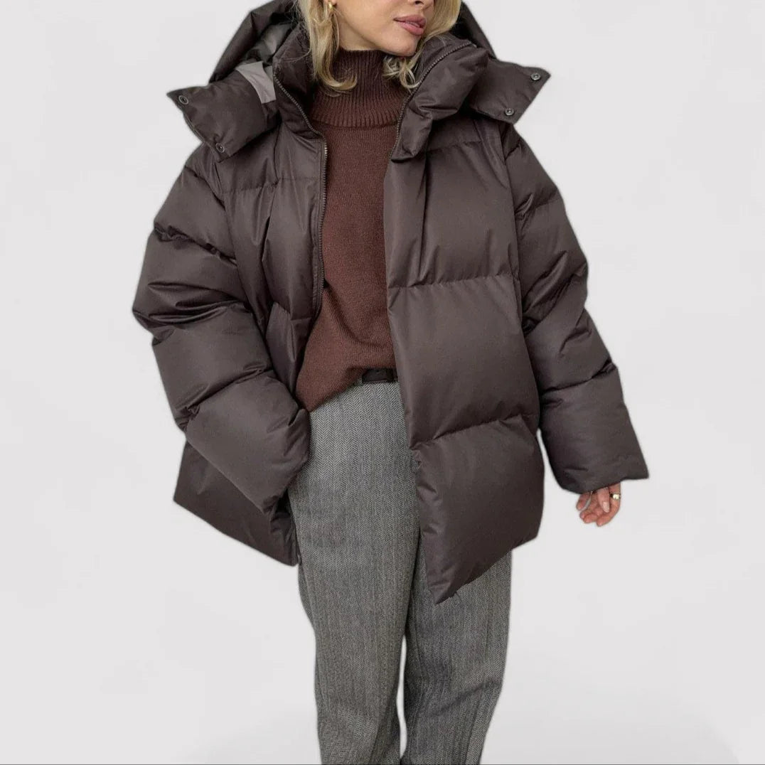Dames Oversized Pufferjack Stijlvol 2