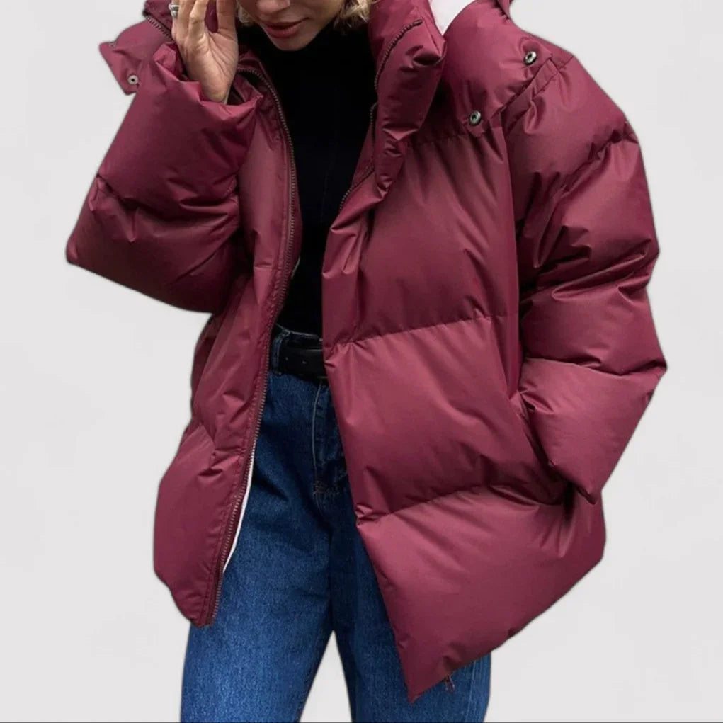 Dames Oversized Pufferjack Stijlvol 4