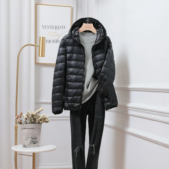 Dames Puffer Jacket Regular Fit Ultralicht Gequilt 2
