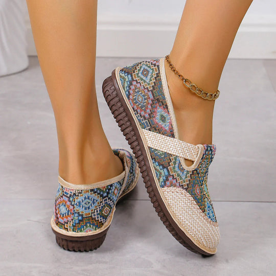 Dames Slip-On Schoenen Ademend Geheugenfoam Flexibele Zool 2