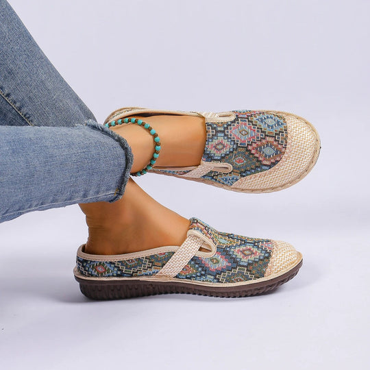 Dames Slip-On Schoenen Ademend Geheugenfoam Flexibele Zool 9