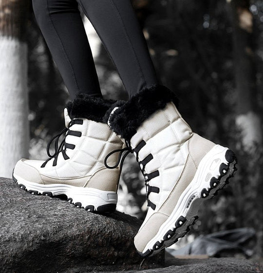 Dames Snowboots Warm Gevoerd 2