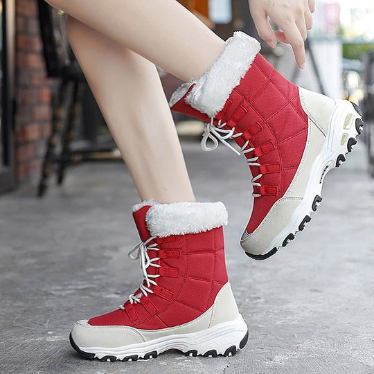 Dames Snowboots Warm Gevoerd 4